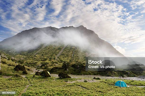 Mountain With Mist Stock Photo - Download Image Now - Asia, Atmospheric Mood, Awe