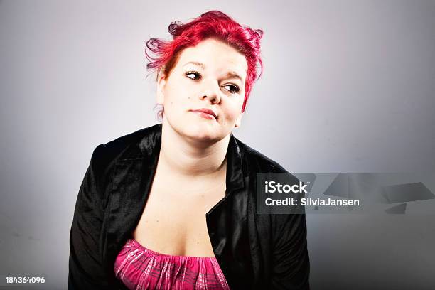 Redhead Young Woman Stock Photo - Download Image Now - Headshot, Large Human Build, One Woman Only