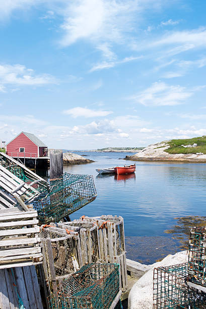istock Tranquil morning at Peggy's Cove 184364933