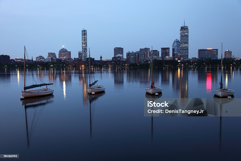 Pacífica à noite em Boston - Royalty-free Ao Ar Livre Foto de stock