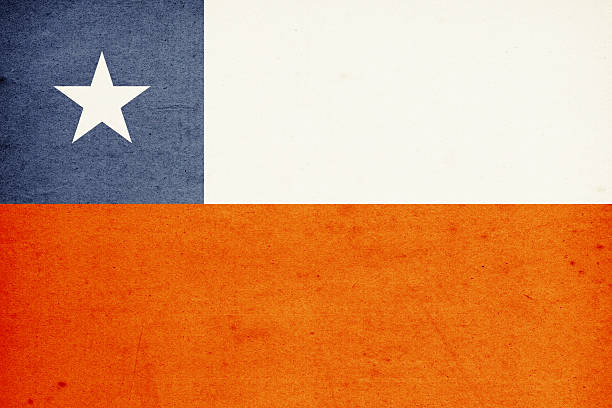 Close-up of grunge Texas flag