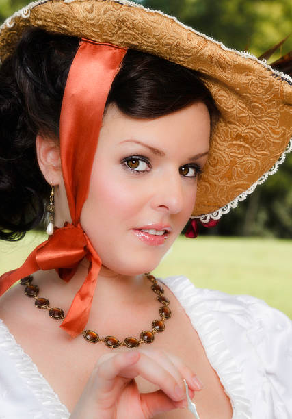 istock Victorian tea party portrait 184365262