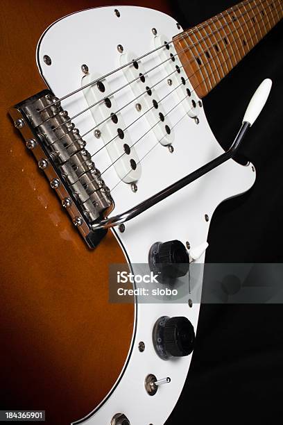 Vintage Electric Guitar With Tremolo Bar Stock Photo - Download Image Now - Arts Culture and Entertainment, Blues Music, Close-up