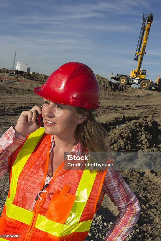 Femme Travailleur de la Construction - Photo de Adulte libre de droits