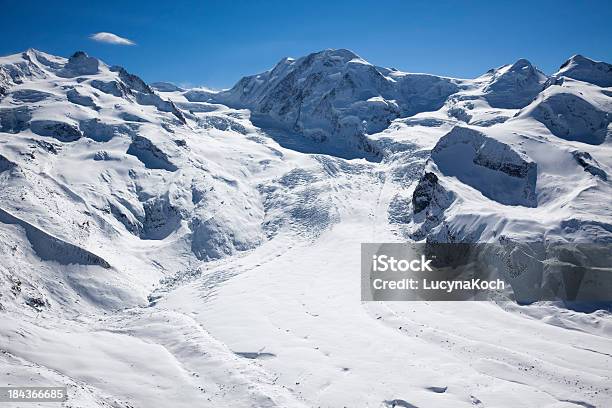 Monte Rosagletscher Stockfoto und mehr Bilder von Alpen - Alpen, Berg, Berggipfel