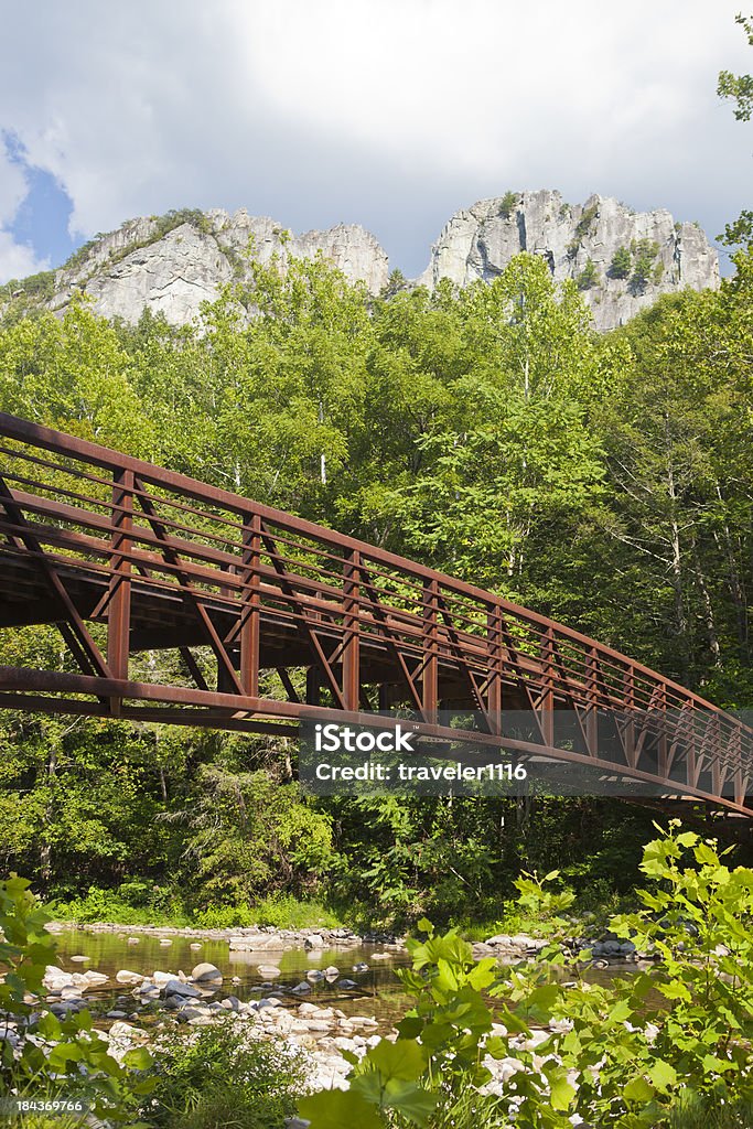 Seneca Rocks w Stan Wirginia Zachodnia, USA - Zbiór zdjęć royalty-free (Bez ludzi)