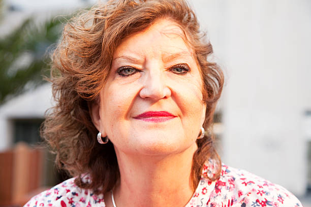 istock senior woman portrait 184369837