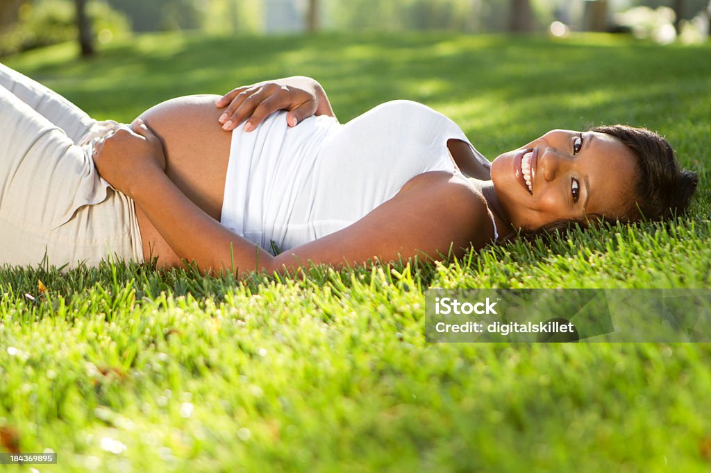 Linda mulher grávida - Royalty-free Grávida Foto de stock