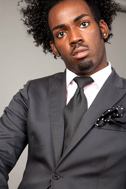 istock Young African American businessman 184370076