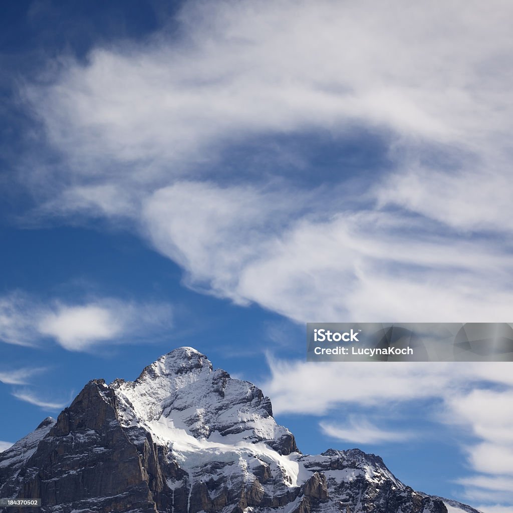 Blick auf Wetterhorn - Lizenzfrei Alpen Stock-Foto