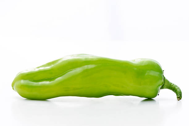 Anaheim Green Chili Pepper Anaheim Green Chili Pepper anaheim pepper photos stock pictures, royalty-free photos & images