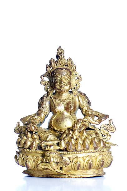 istock Bronze statue of Oriental art 184371555