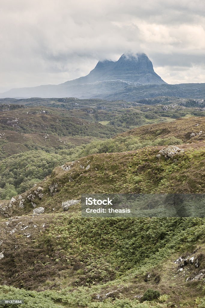 Tempestade levantamento de Suilven - Royalty-free Ao Ar Livre Foto de stock