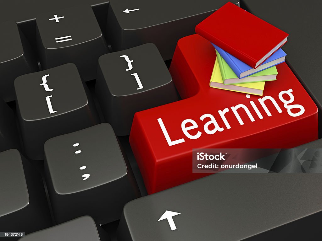 e-Learning Concept - Foto de stock de Aprender libre de derechos