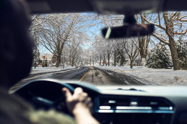 Driving on winter conditions