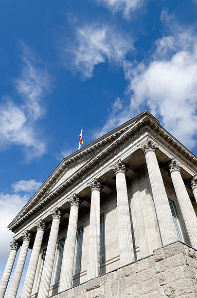 Birmingham Town Hall, Midlands stock photo