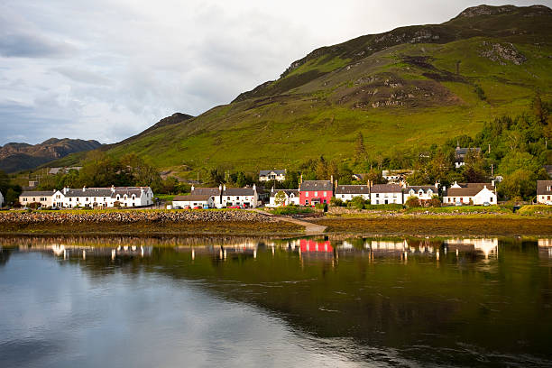 istock Dornie Village and Loch Duich 184372530