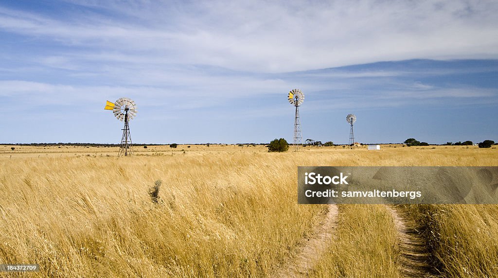 Moulins à vent de Penong - Photo de Australie méridionale libre de droits