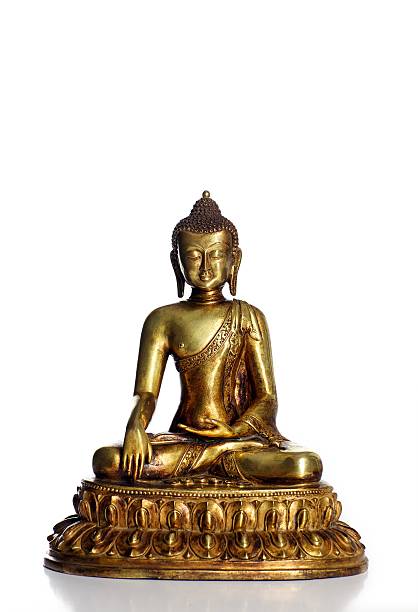 istock Bronze statue of Oriental art 184372748