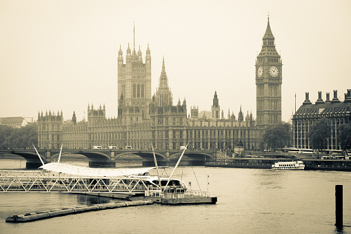 Vintage Big Ben, London, UK. Shot during WPO and Londonlypse 2011.