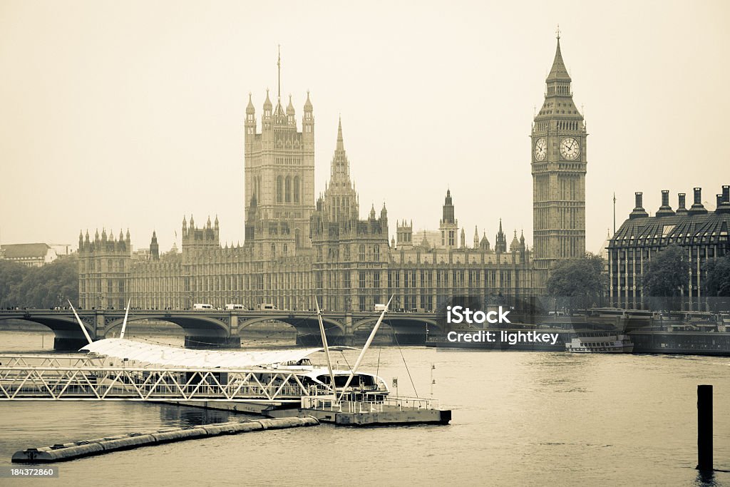 Vintage Big Ben - Zbiór zdjęć royalty-free (Anglia)