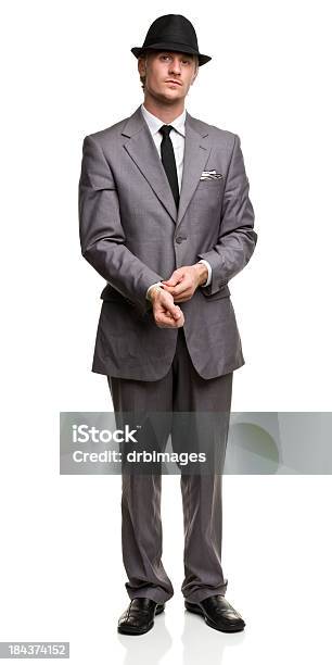 Male Portrait Stock Photo - Download Image Now - Hat, Men, Formalwear