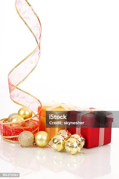 Christmas Gift Box Stock Photo - Download Image Now - Beauty, Box - Container, Celebration