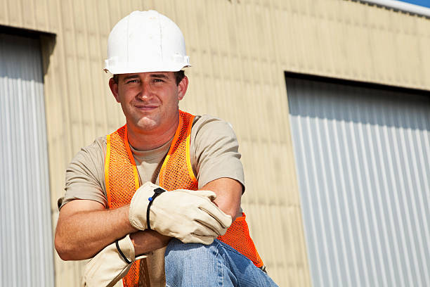istock Manual worker at job site 184375289