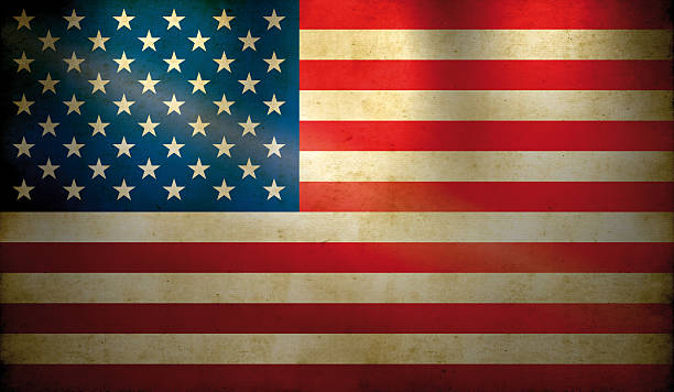 istock American Flag Grunge Wallpaper 184376028