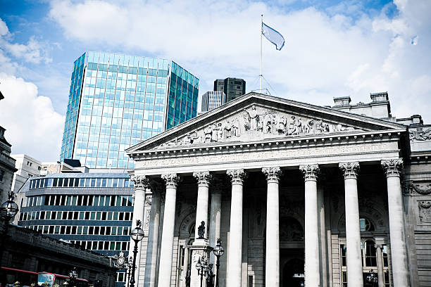 London Stock Exchange The london stock exchange bank of england stock pictures, royalty-free photos & images