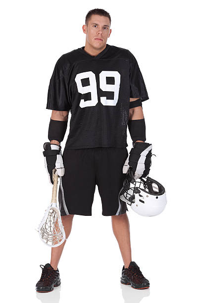 istock Portrait of a lacrosse player 184376183