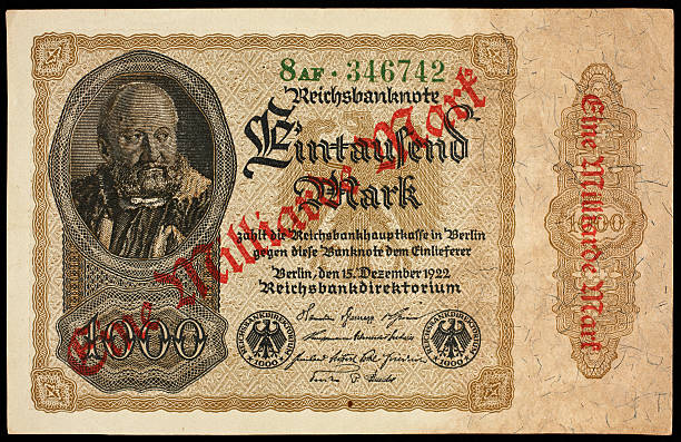 istock German money from 1922 one billion marks 184376195
