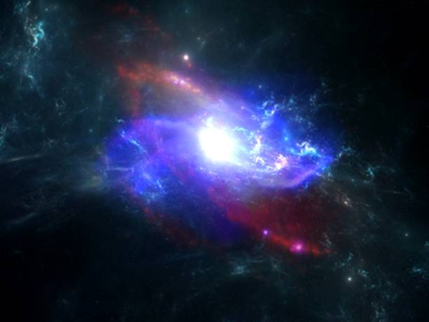 istock Planets Galaxy Science Fiction Wallpaper Beauty Deep Space Cosmos Physical Cosmology Stock Photos. 1843768556
