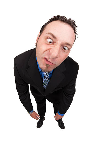istock Businessman Crossing His Eyes 184376895
