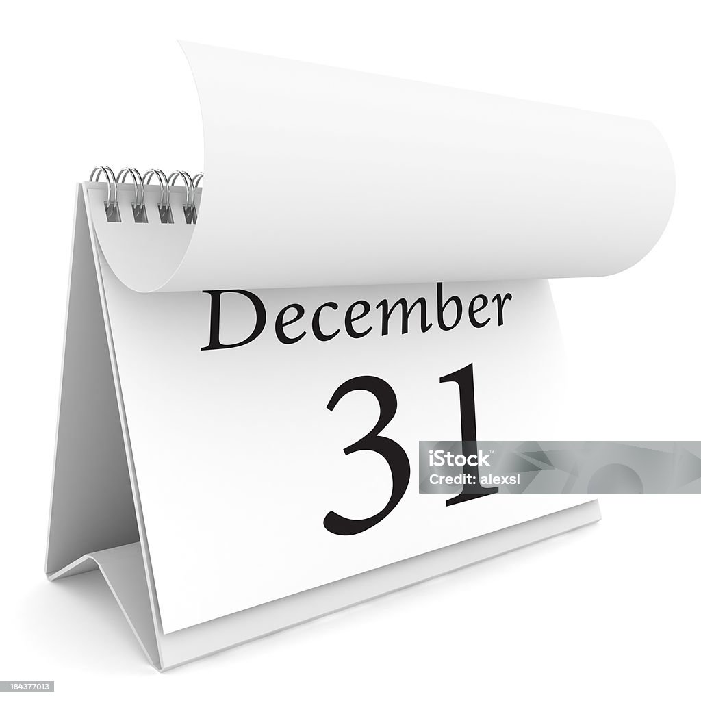 Calendário de ano novo - Royalty-free 2012 Foto de stock