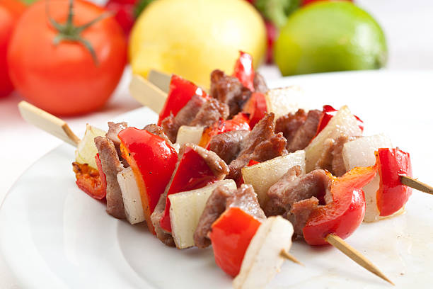 istock fingerfood beef skewers 184377450