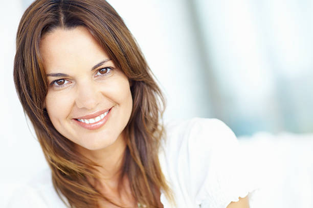 istock Pretty girl with a cute smile 184377642