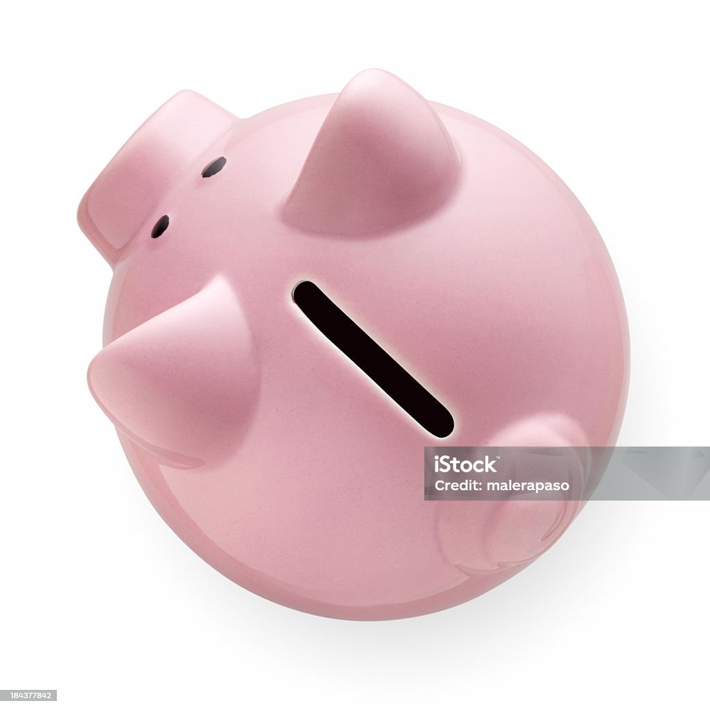 Sparschwein - Lizenzfrei Kreis Stock-Foto