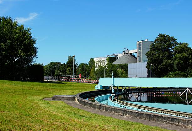 하수 용수 처리 - tsukubai sewage treatment plant water sewer 뉴스 사진 이미지