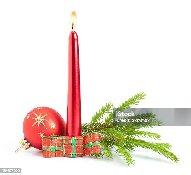 Christmas Decoration Stock Photo - Download Image Now - Candle, Branch - Plant Part, Bright