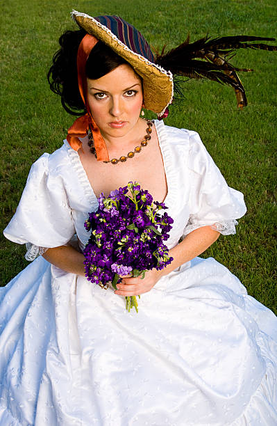 istock Victorian Portrait or Southern Belle 184378065