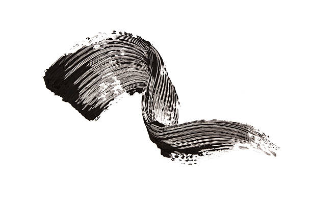 Smear of make-up Smear of make-up (mascara) mascara smudge stock pictures, royalty-free photos & images