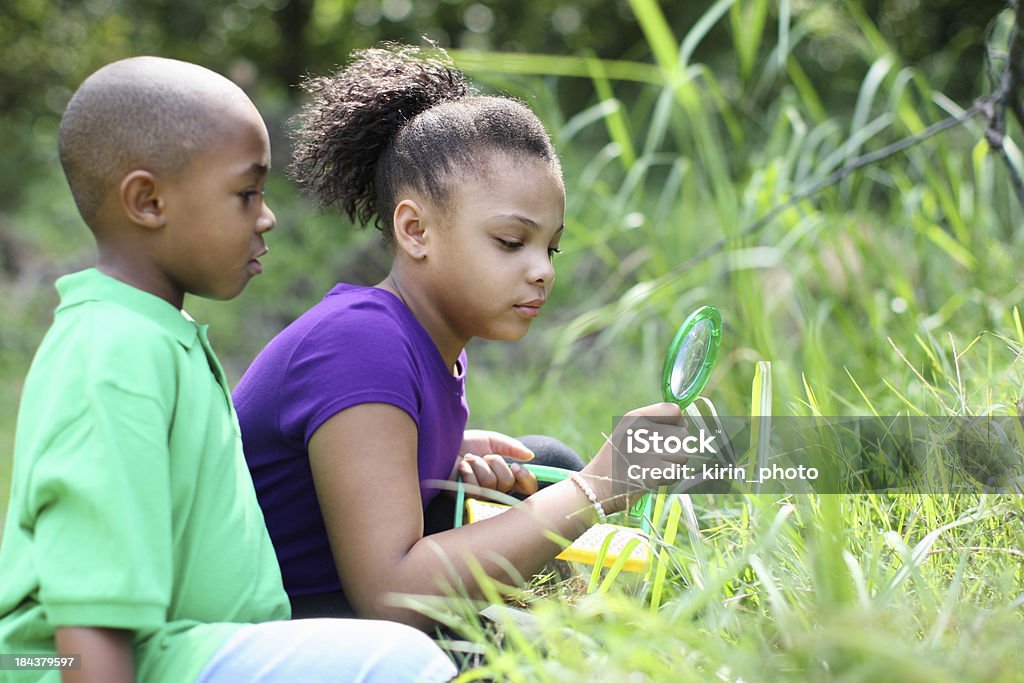 Young explorers - Lizenzfrei Im Freien Stock-Foto