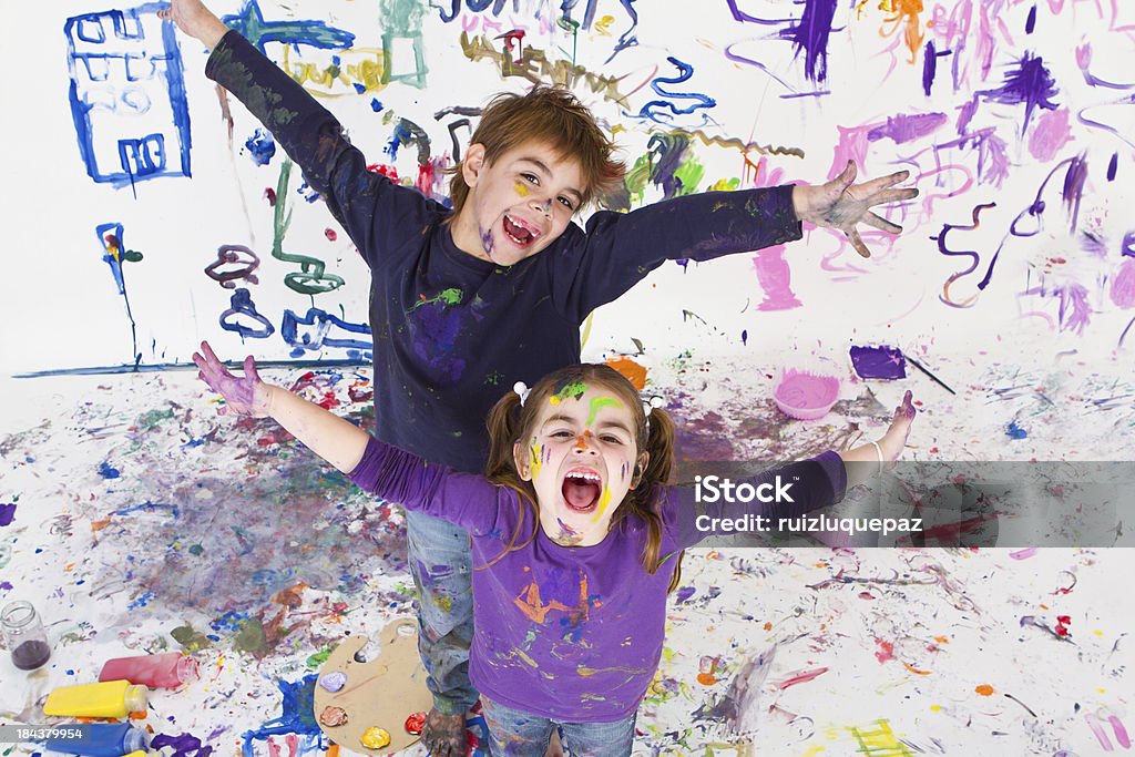 Orgullosos de nuestra creación - Foto de stock de Niño libre de derechos