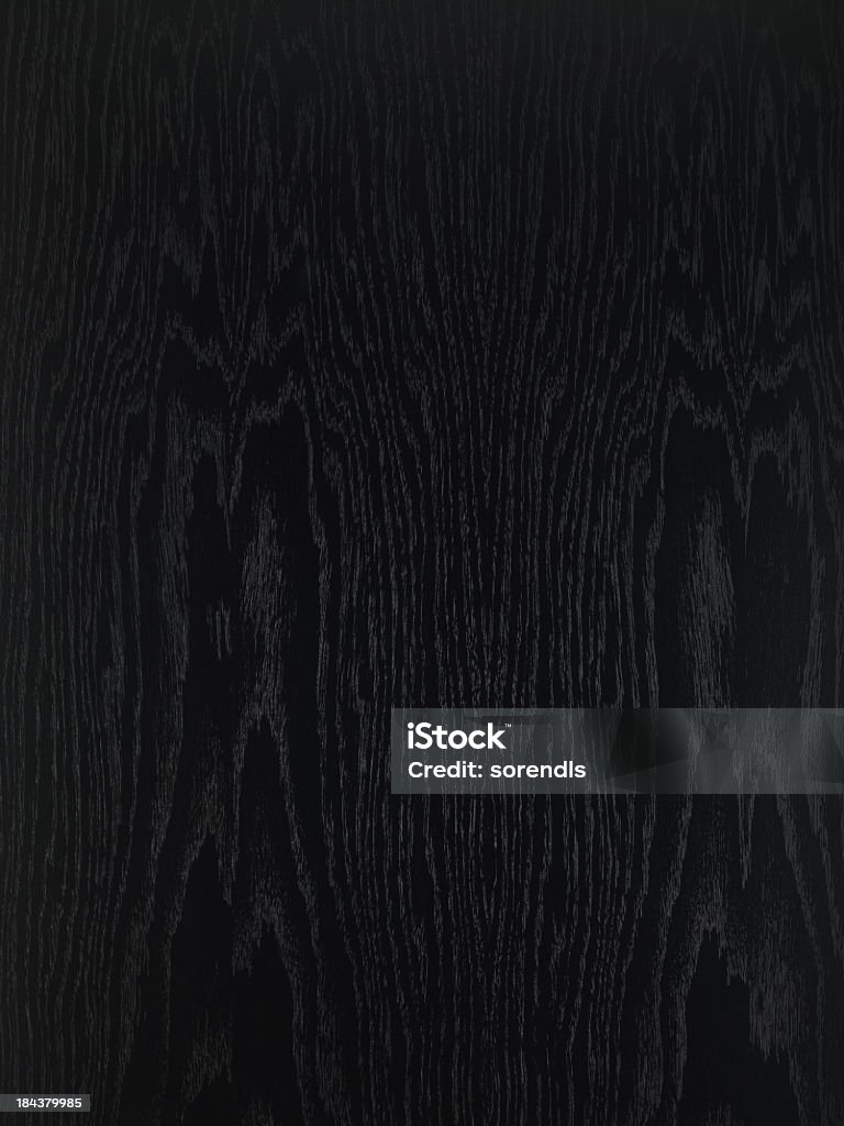 Visão geral de preto mesa de madeira - Royalty-free Cor preta Foto de stock
