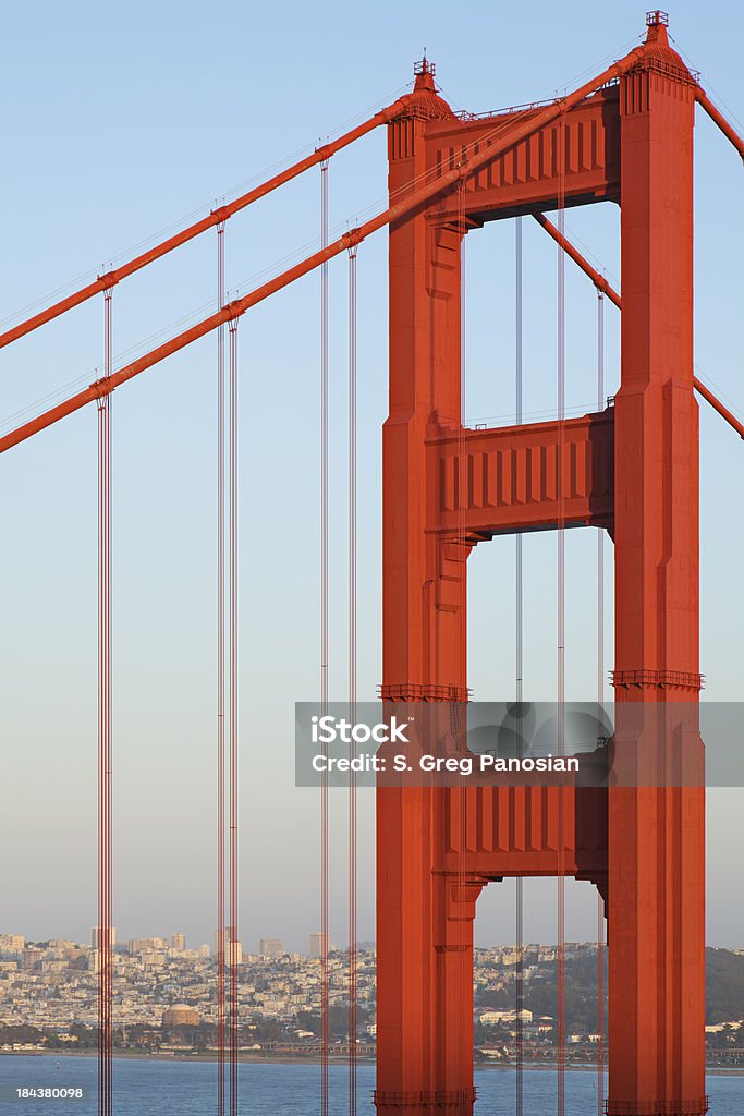 Ponte Golden Gate - Foto de stock de Arquitetura royalty-free