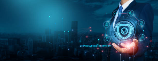 istock Businessman analyzing business growth metrics and company performance indicators, implementing strategy, and ensuring assurance for target. Thorough analysis of risk factors. 1843805684