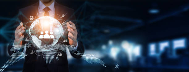 istock Teamwork and business technology concepts. Fostering collaboration in development. Leveraging collective efforts for success. Business responsible for orchestrating teamwork development to success. 1843808571