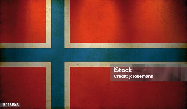 Norwegische Flagge Grunge Hintergrund Stockfoto und mehr Bilder von Alt - Alt, Architektur, Bildhintergrund