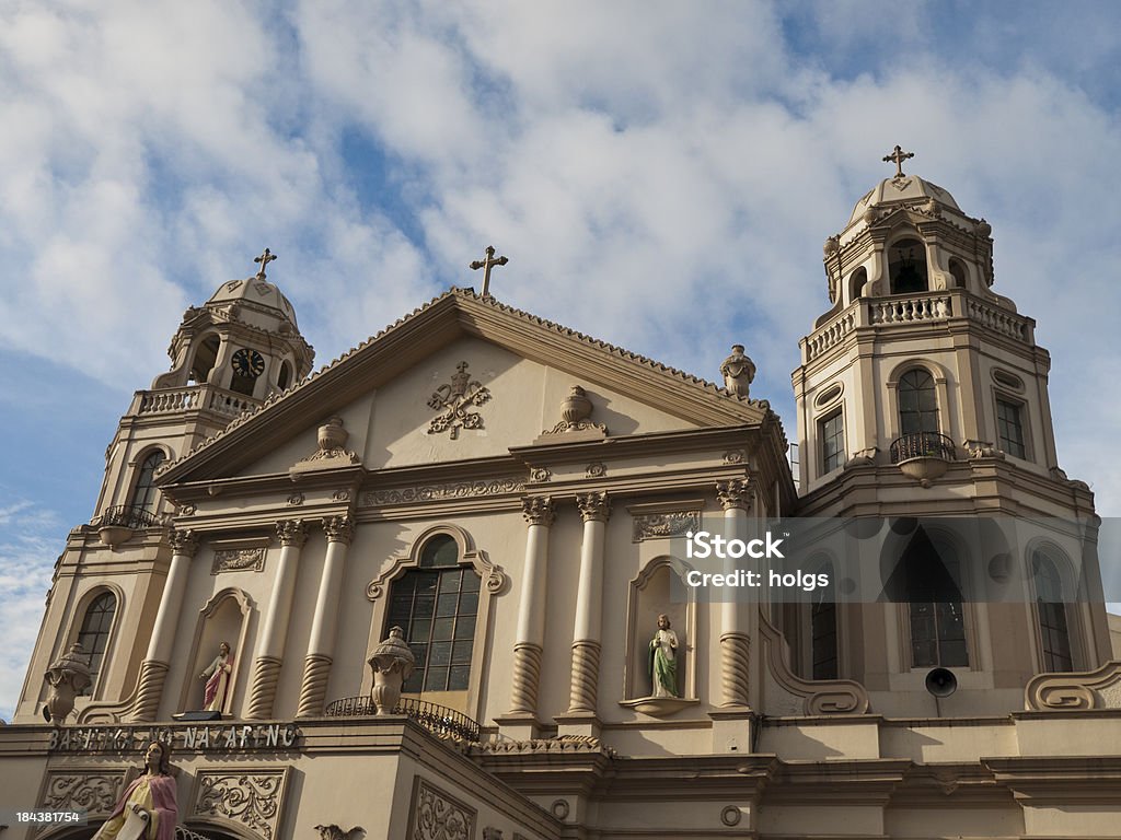 Chiesa Quiapo - Foto stock royalty-free di Chiesa